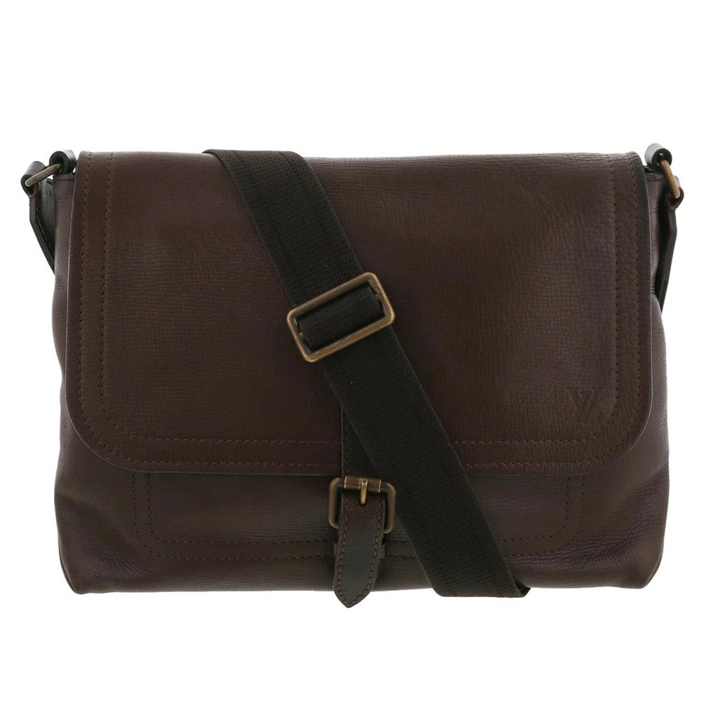 LOUIS VUITTON Omaha Bag Shoulder Messenger Brown